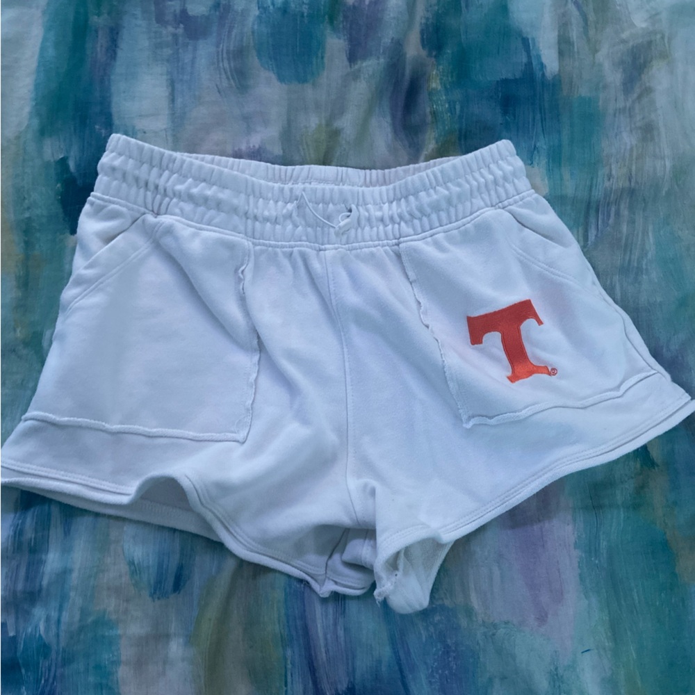 White Tennessee sweat shorts